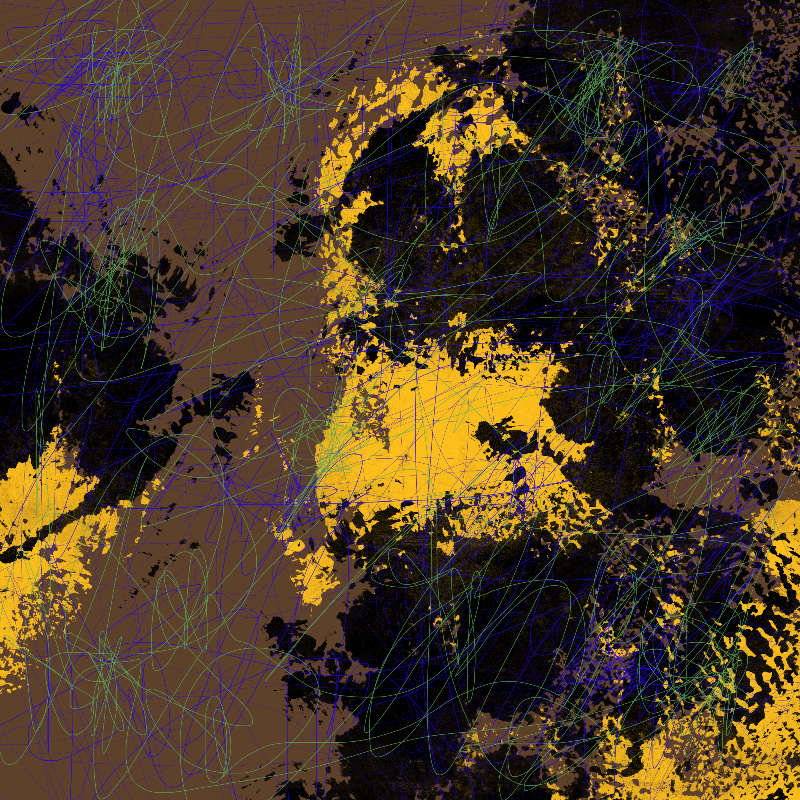 Arts of Chet Abstract 3 #7 static token preview