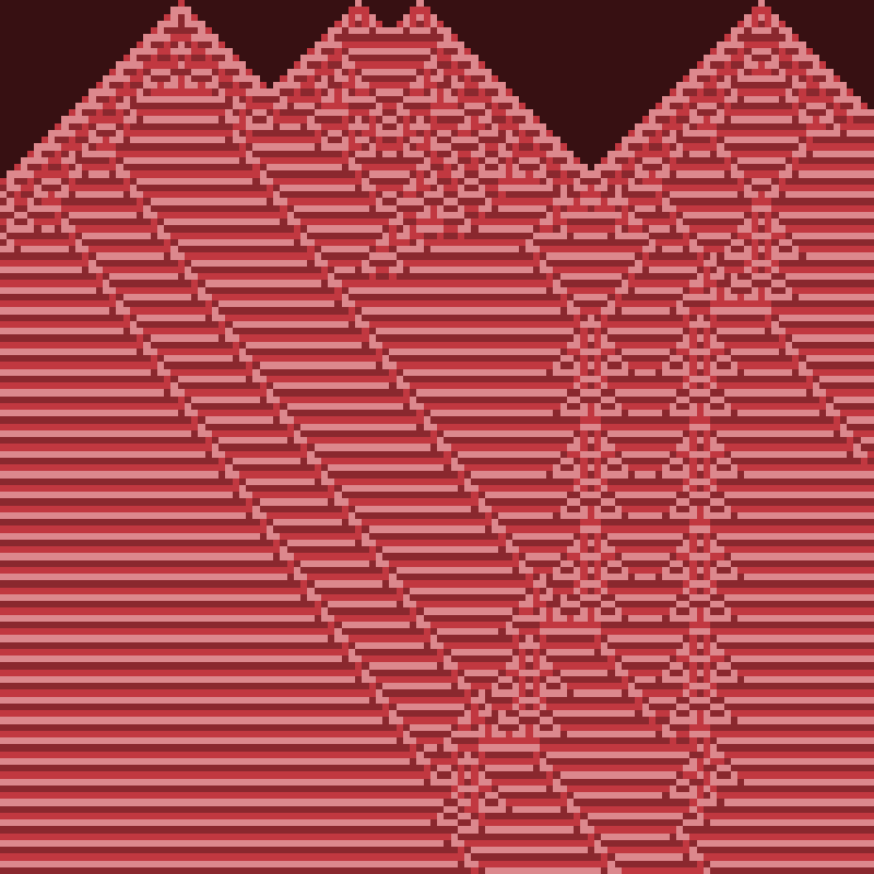 Totalistic Cellular Automata #21 static token preview