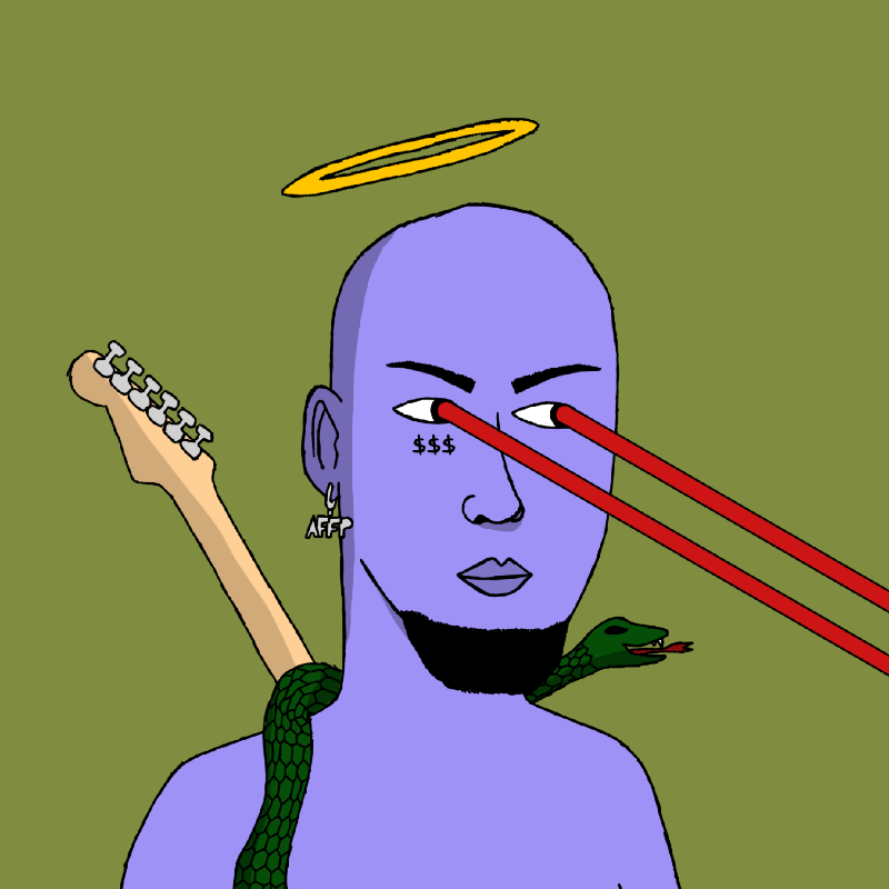 A Fuck Funky Punk #4 static token preview