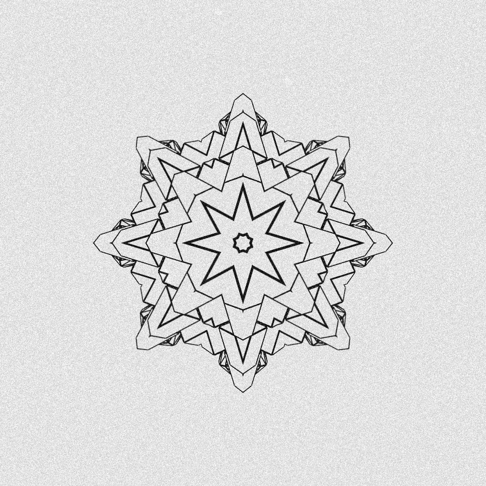 Monochrome Kaleido #311 static token preview