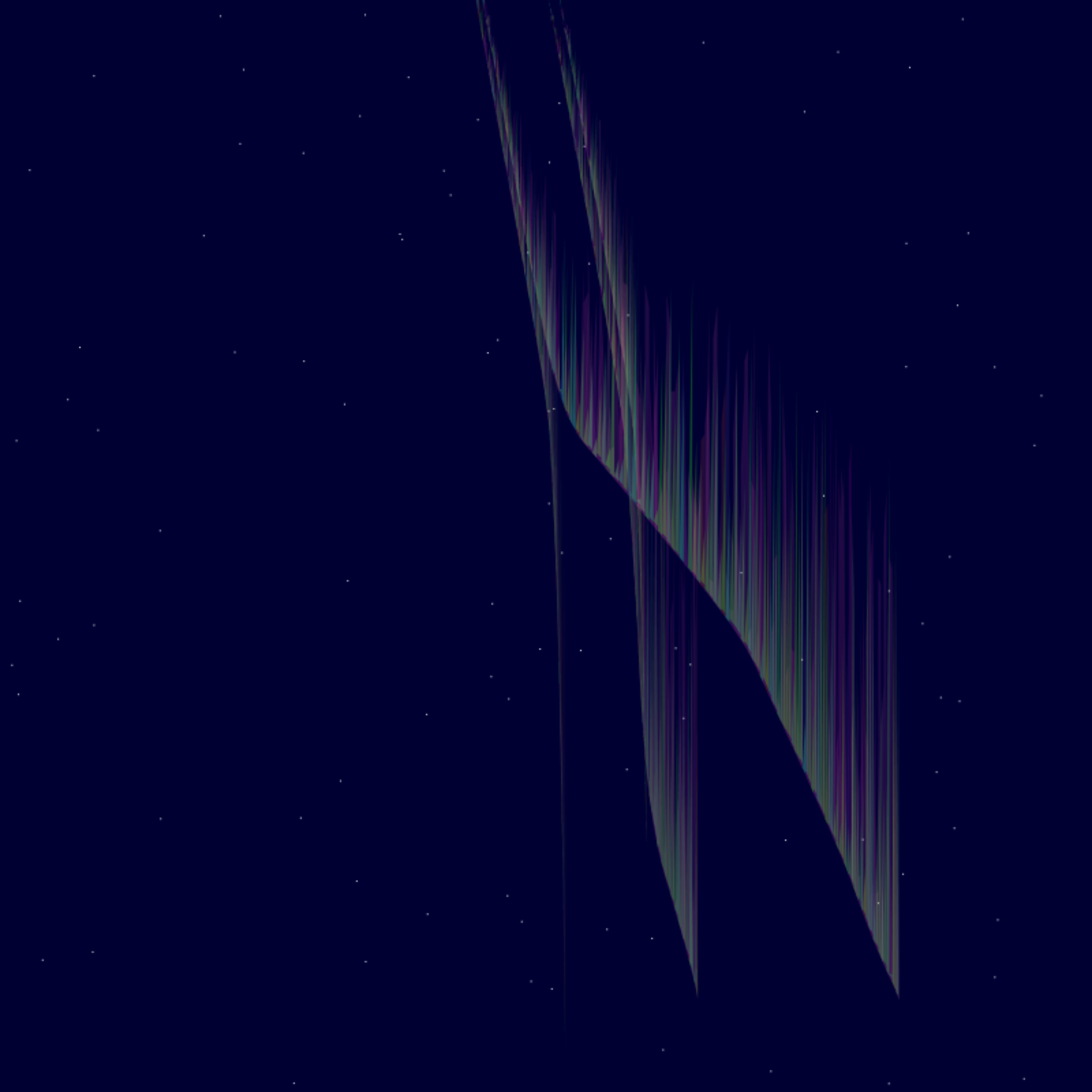 Aurora lights #6 static token preview