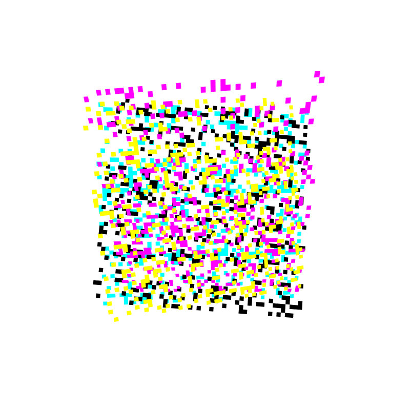 CMYK Decay #18 static token preview