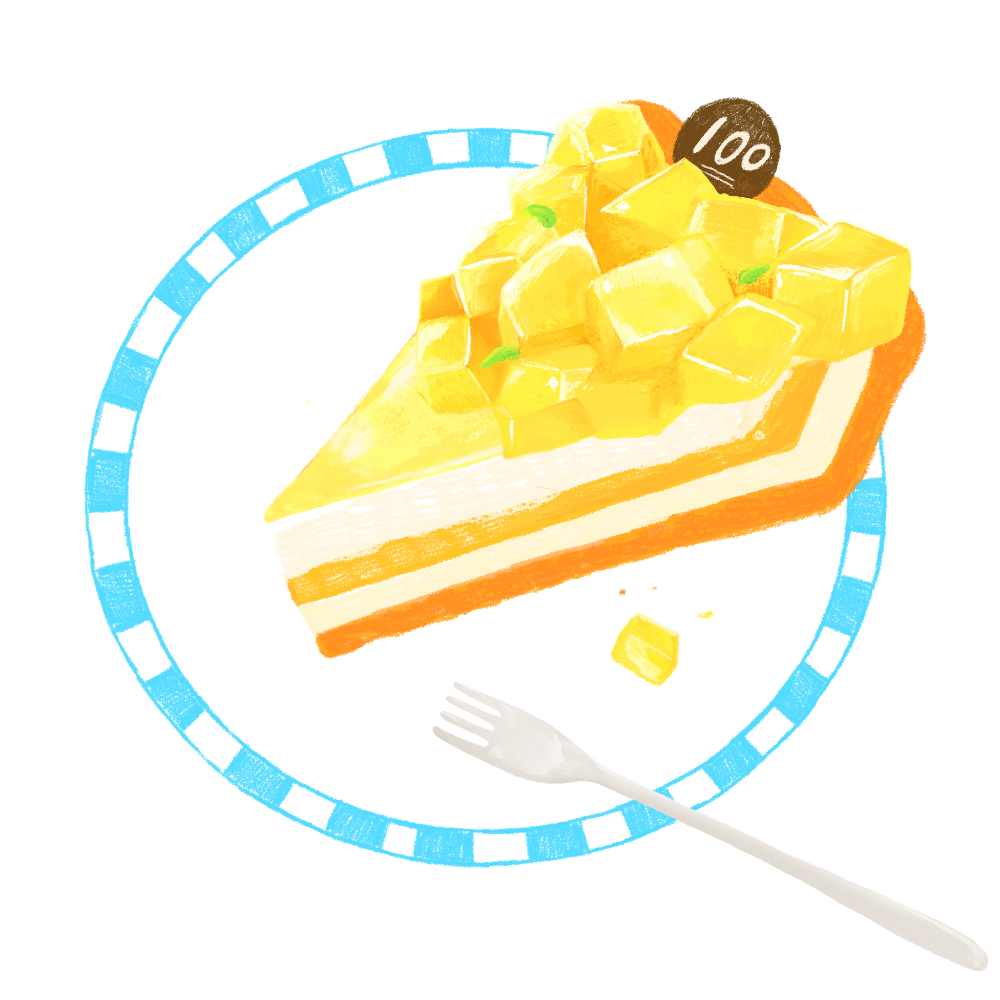 mango cheesecake tart #5 static token preview
