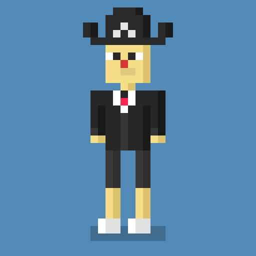 Pixel Dudes #5 static token preview