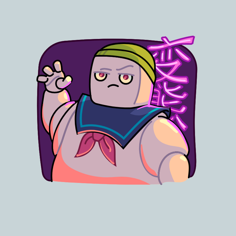 Stay Puft Marshmallow Man #18 static token preview