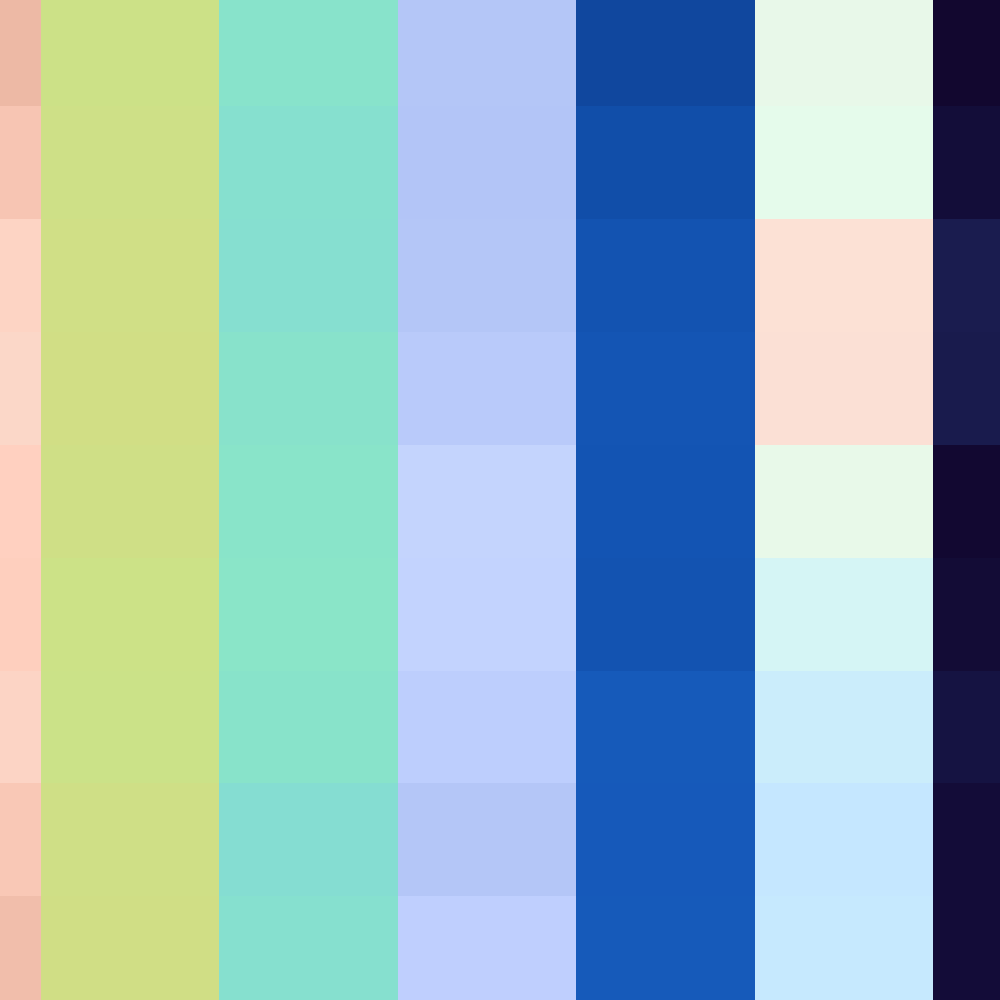 Pixelated Color Study #9 static token preview