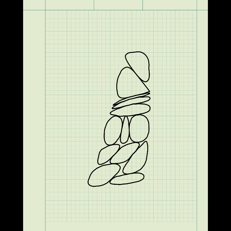 sketch: cairn() #22 static token preview