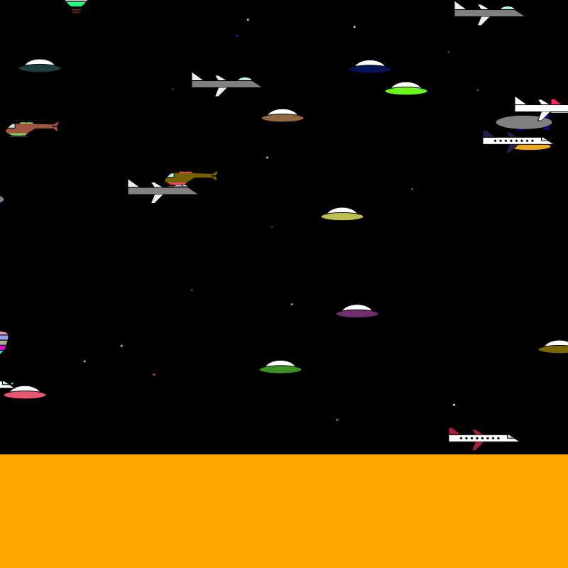 Busy Skies #7 static token preview