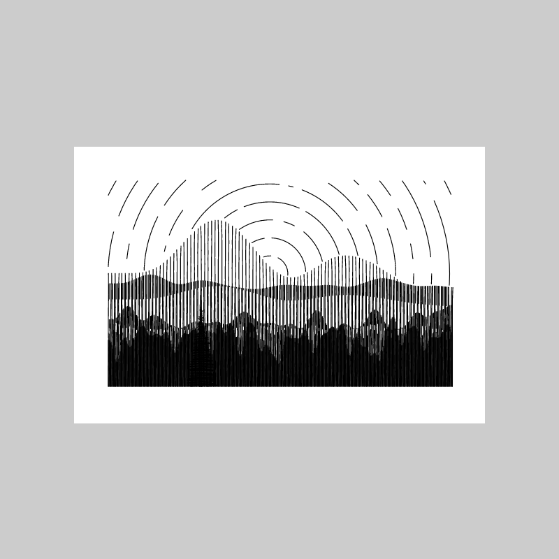 Layered Landscapes #12 static token preview