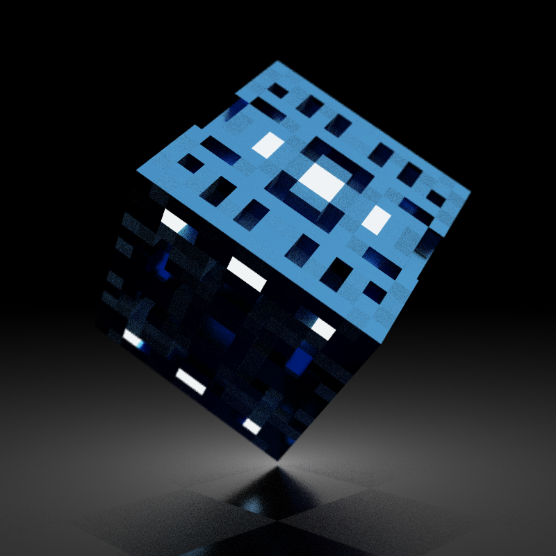 Fractal Cubes #19 static token preview