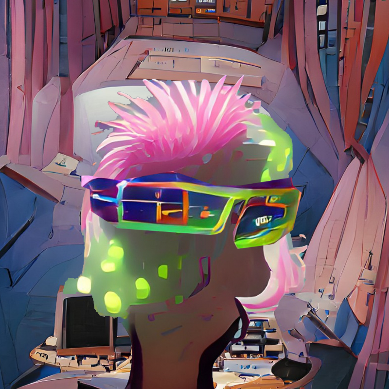 Female hack squad #44 static token preview