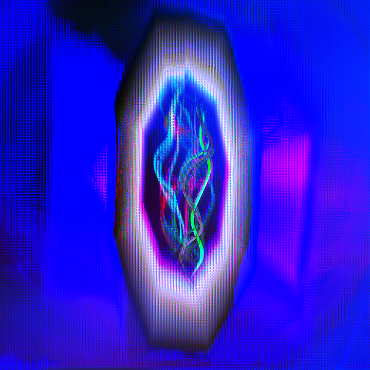 Ecstatic Glitched Worms #5 static token preview