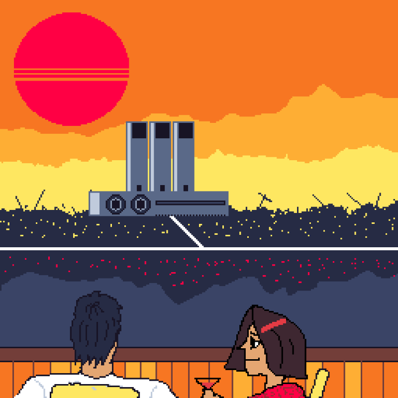 sUNSET VIEW static project preview