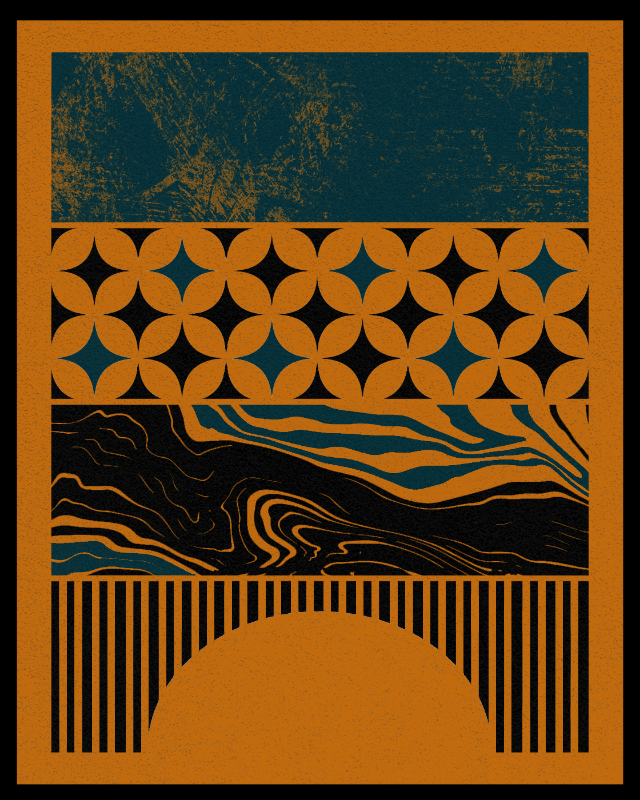 Bauhaus art #orange #22 static token preview
