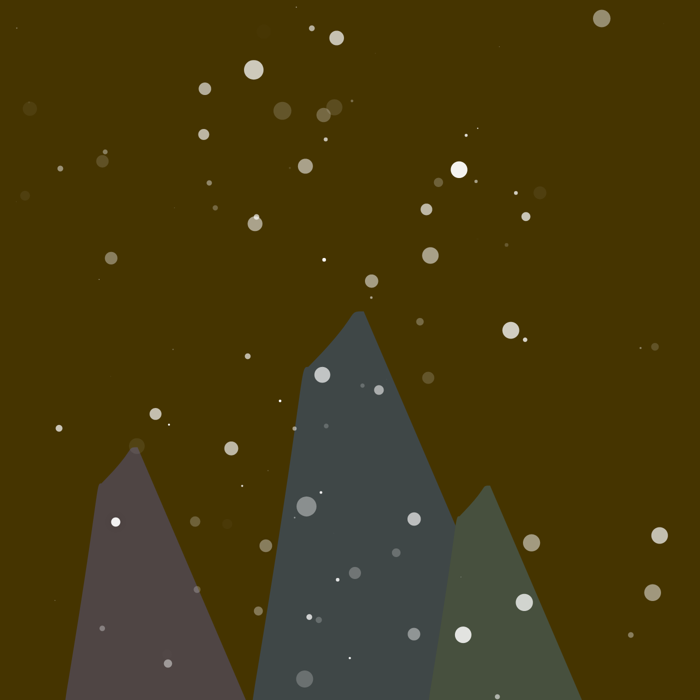 Holiday Snowfall #9 static token preview