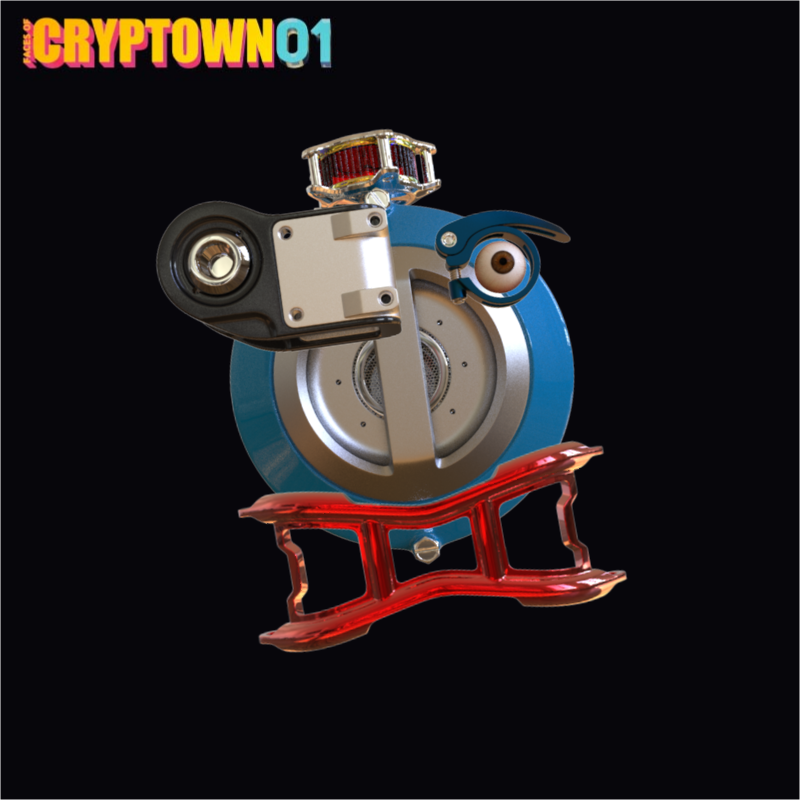 FacesOfCryptown vol.01 #24 static token preview