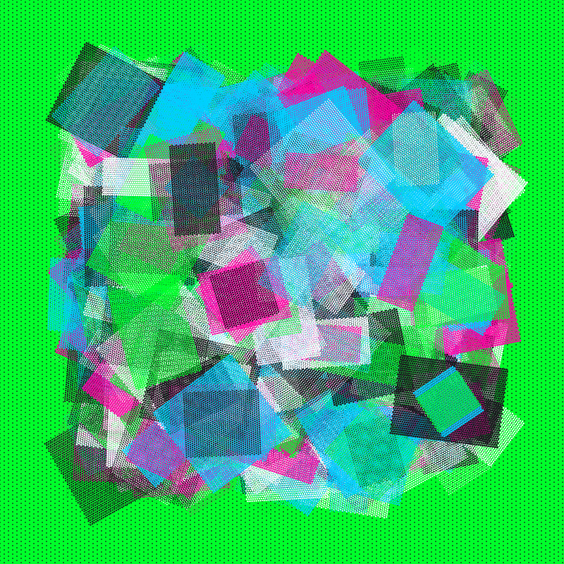 Benday Patchwork #14 static token preview