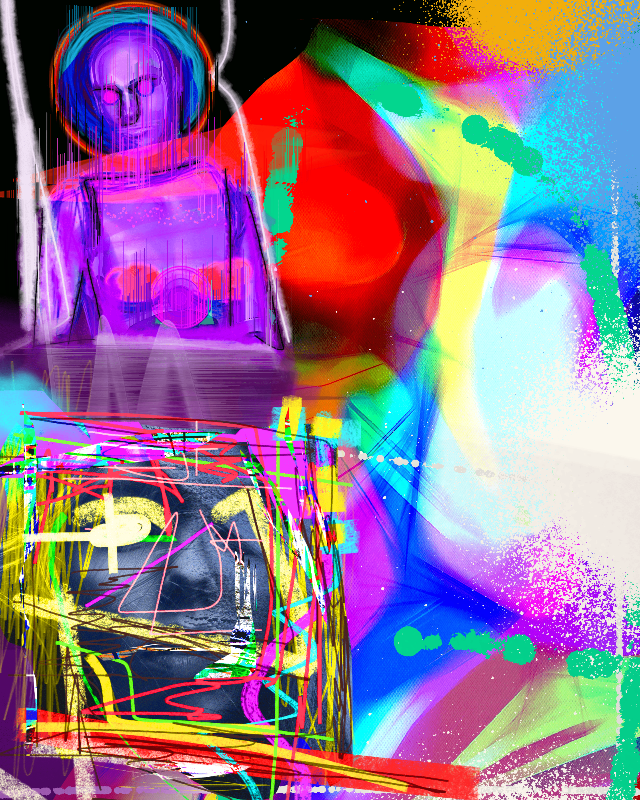 Humans, Art and Androids #1 static token preview