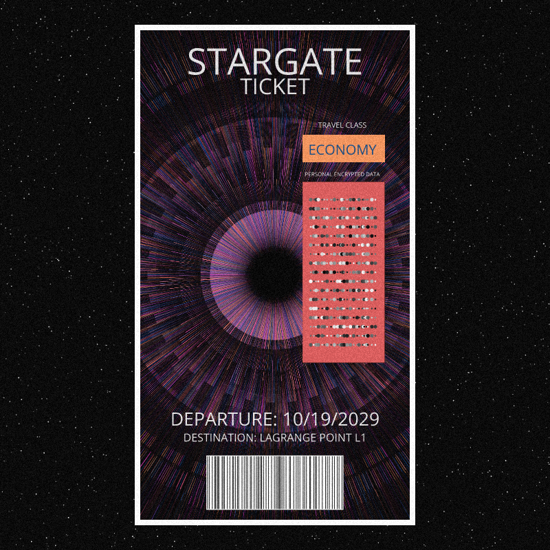 Stargate Ticket | Reboot #4 static token preview