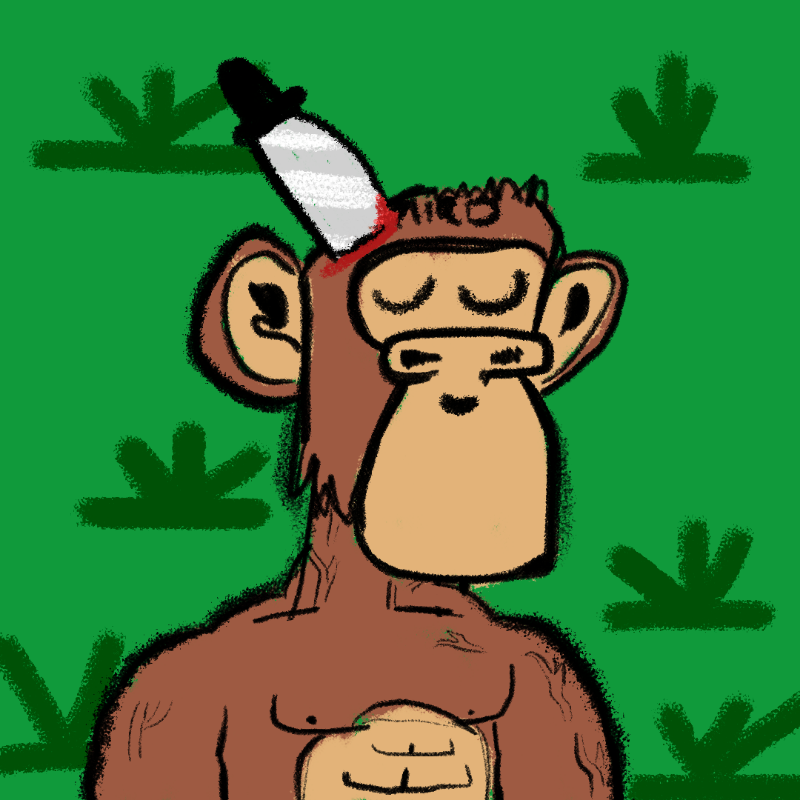 Boosted Apes Gym Club #9 static token preview