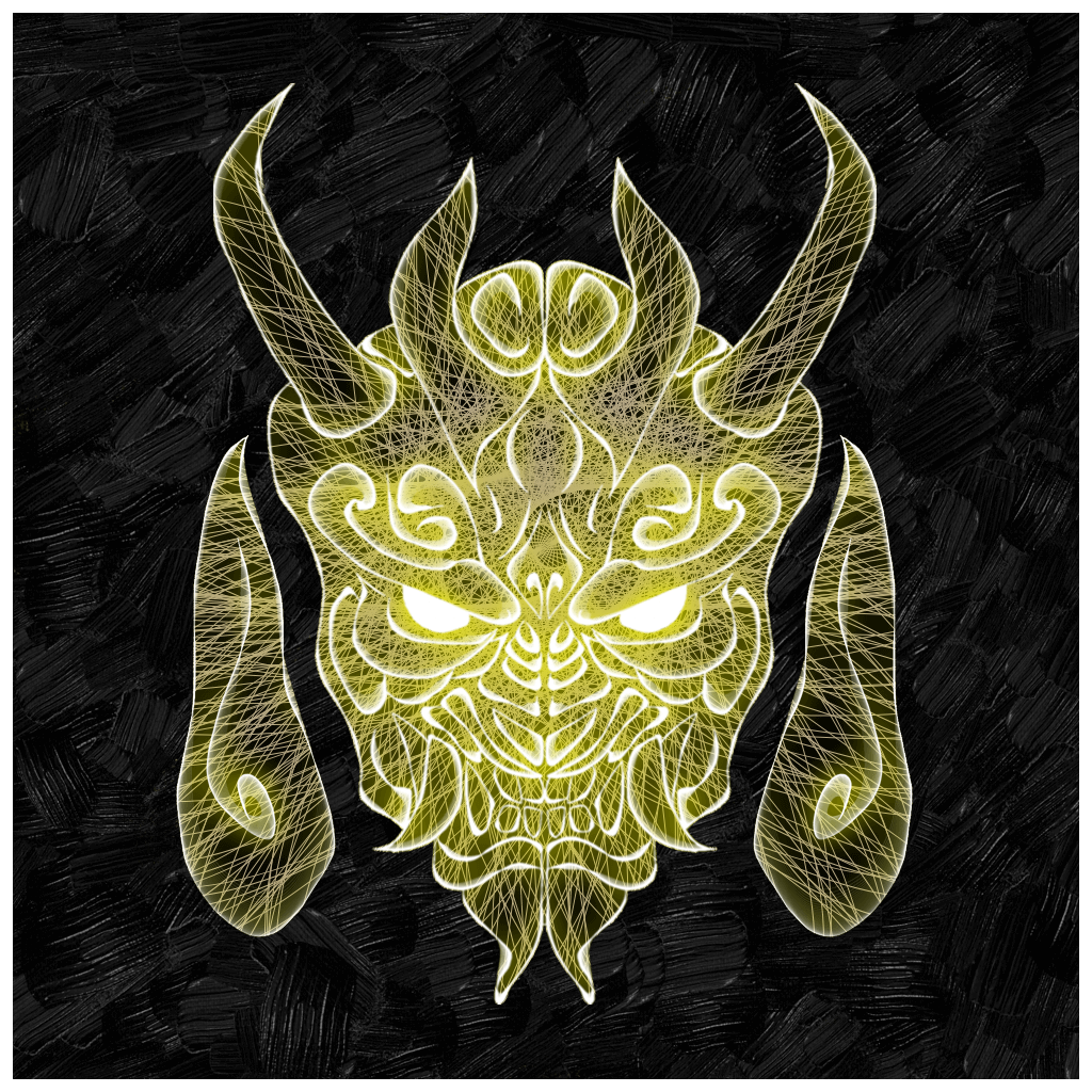 THE DEMON'S [EVOLVED] #4 static token preview