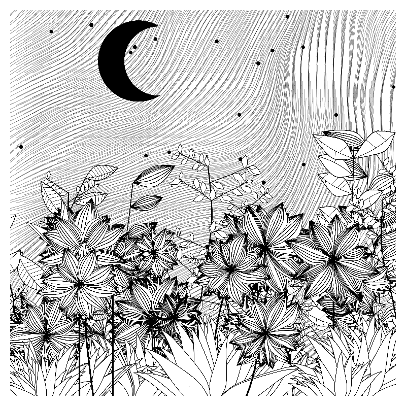 Midnight Garden #4 static token preview