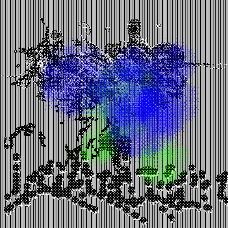 Dither_Graffiti #6 static token preview