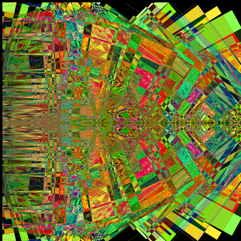 The Glitch Tapestry Printer #38 static token preview