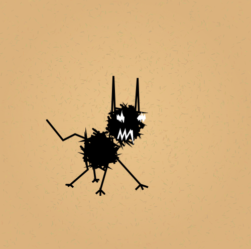 Scribble Kittens #2 static token preview