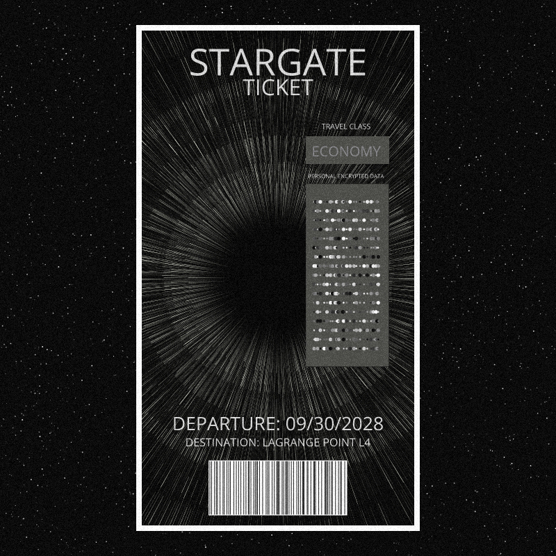 Stargate Ticket | Reboot #18 static token preview