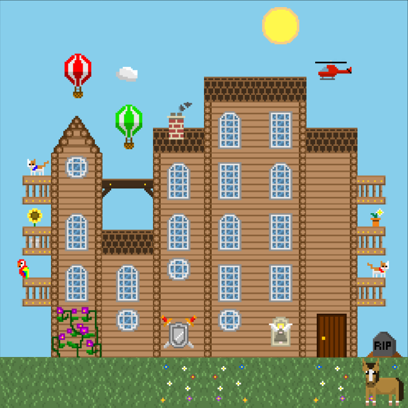 2D Mansion #14 static token preview