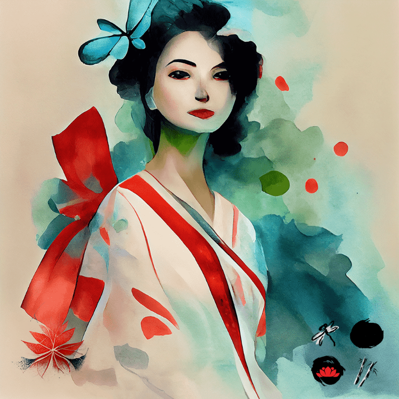 Ocean Geisha #20 static token preview