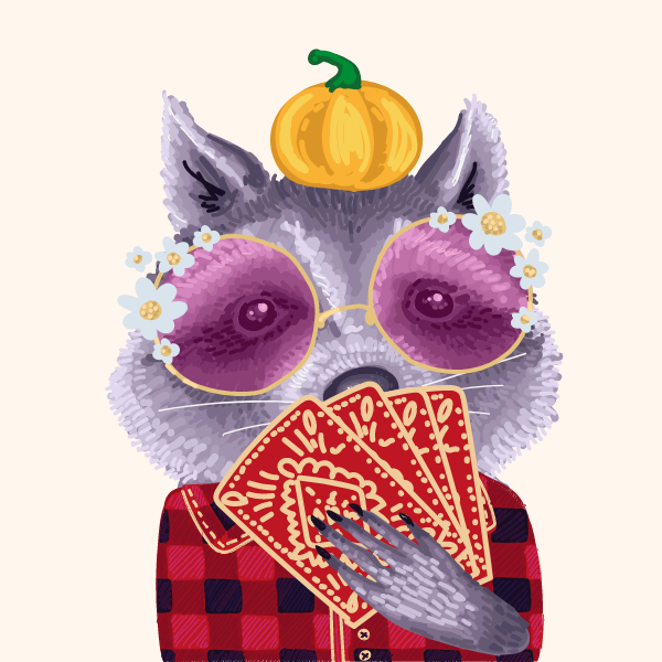 Cool Raccoon Collection #21 static token preview