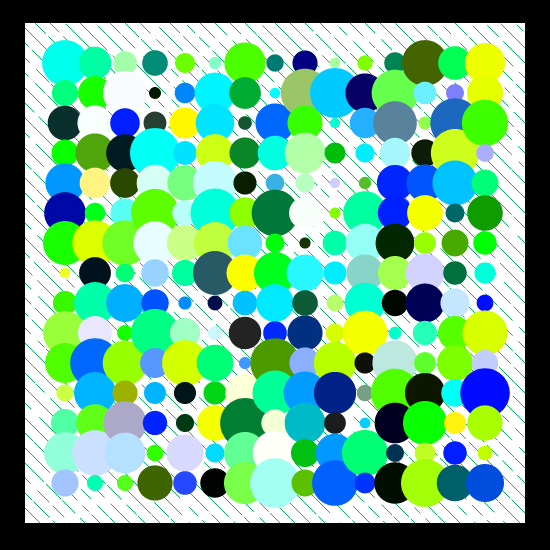 Dots in the Rain #12 static token preview