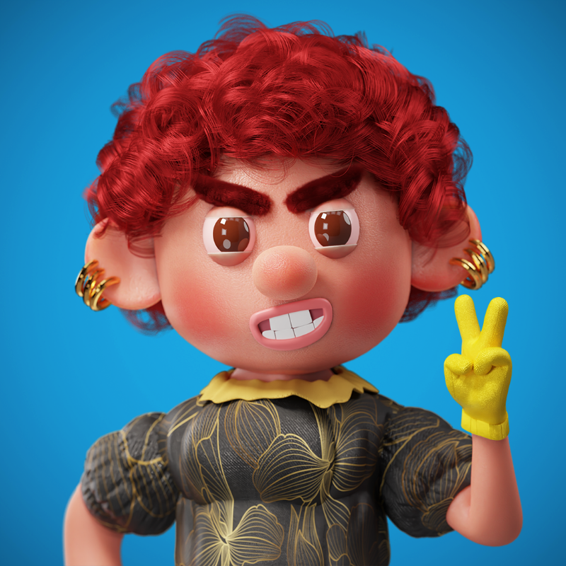 Little Angry #1 static token preview