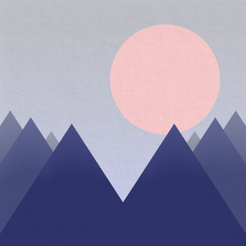 Mountain view #12 static token preview