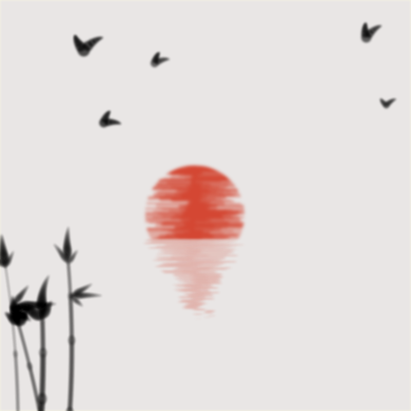 Sunset on Water #17 static token preview