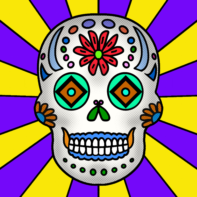 Sugar Skulls #145 static token preview