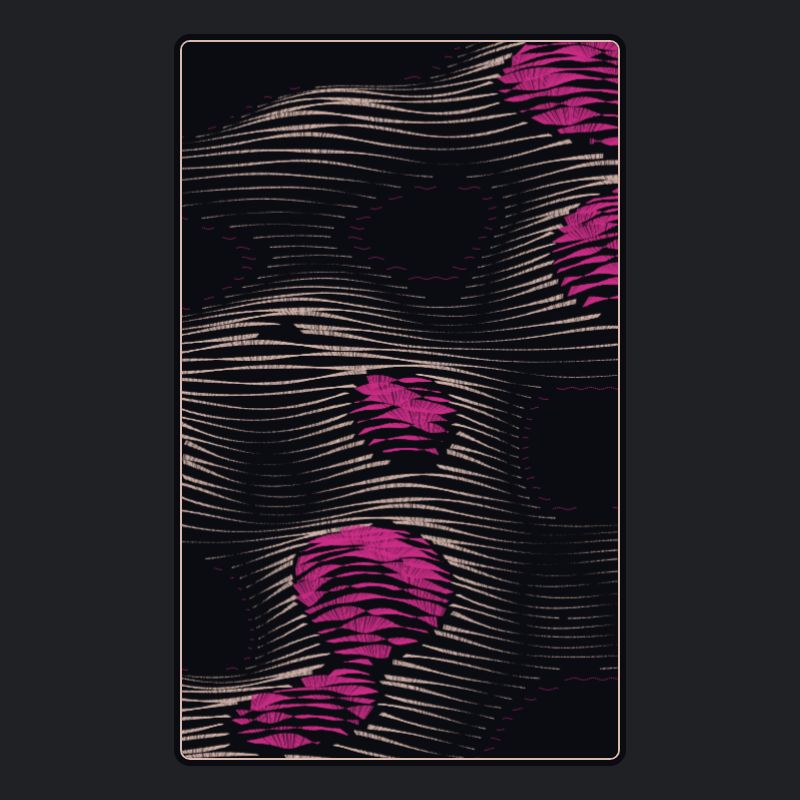 Topographic Playing Card #1 static token preview