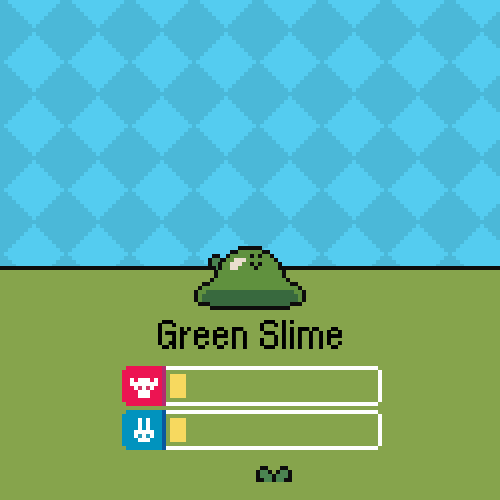 Pocket Slimes #1 static token preview