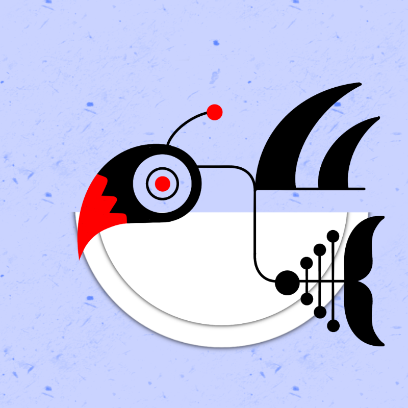 Mini Birds #9 static token preview