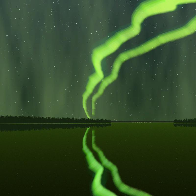 Aurora Borealis #19 static token preview