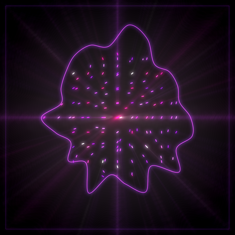 Neon Organism #9 static token preview