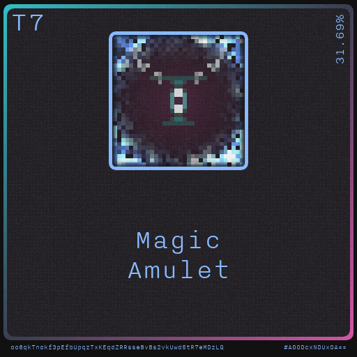 Gear for your quests - Amulet #4 static token preview