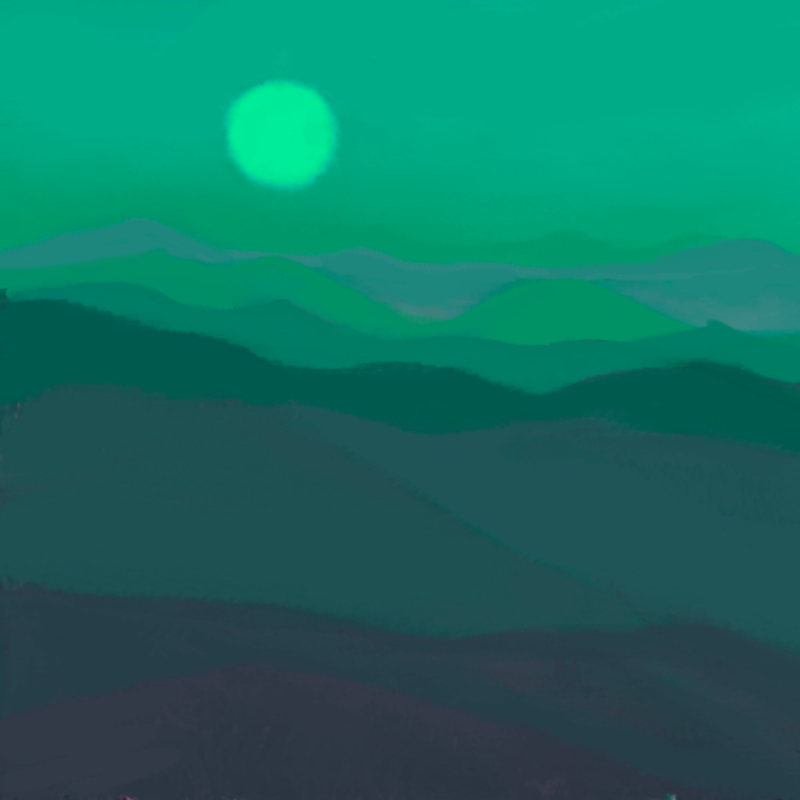Colorful hills #2 static token preview