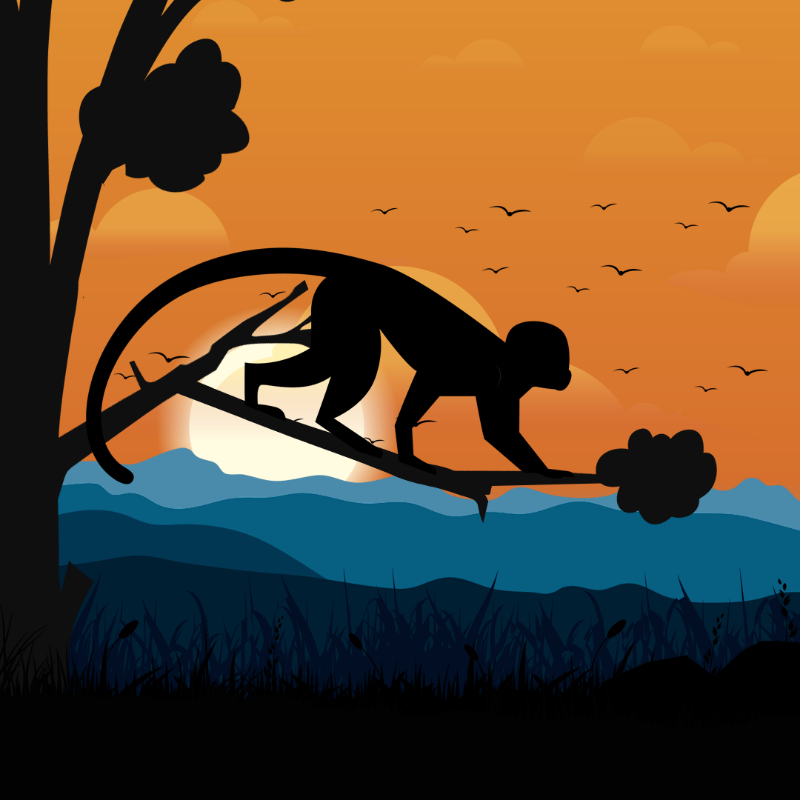 We Care...Monkey #1 static token preview
