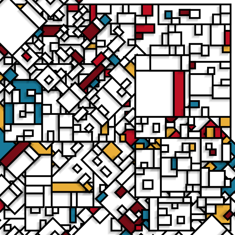 NEOPLASTICISM #11 static token preview