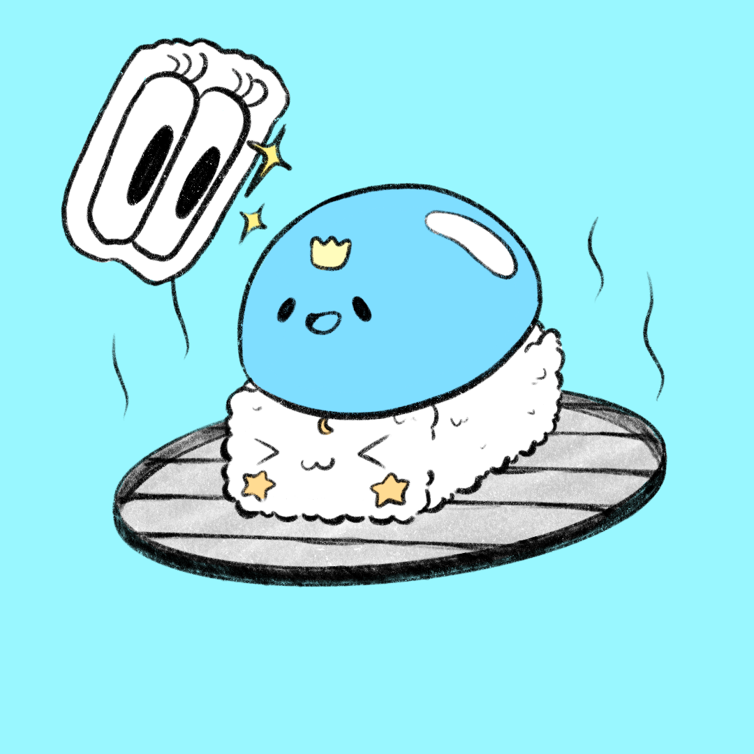 sketchy sushi #25 static token preview