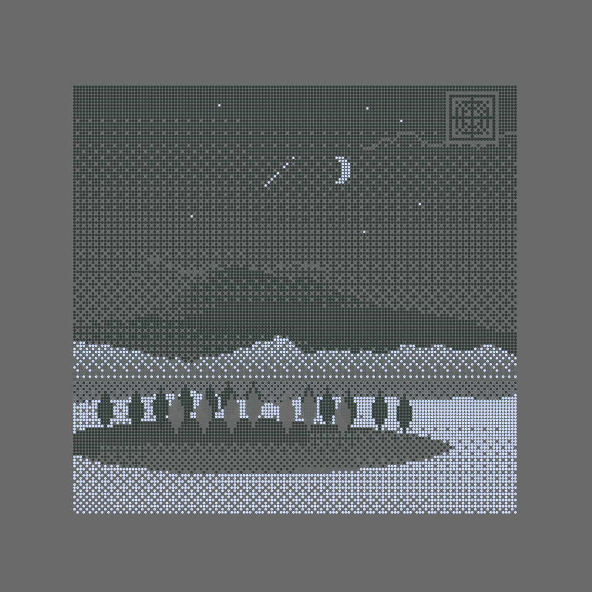 Dithered Nostalgia #4 static token preview
