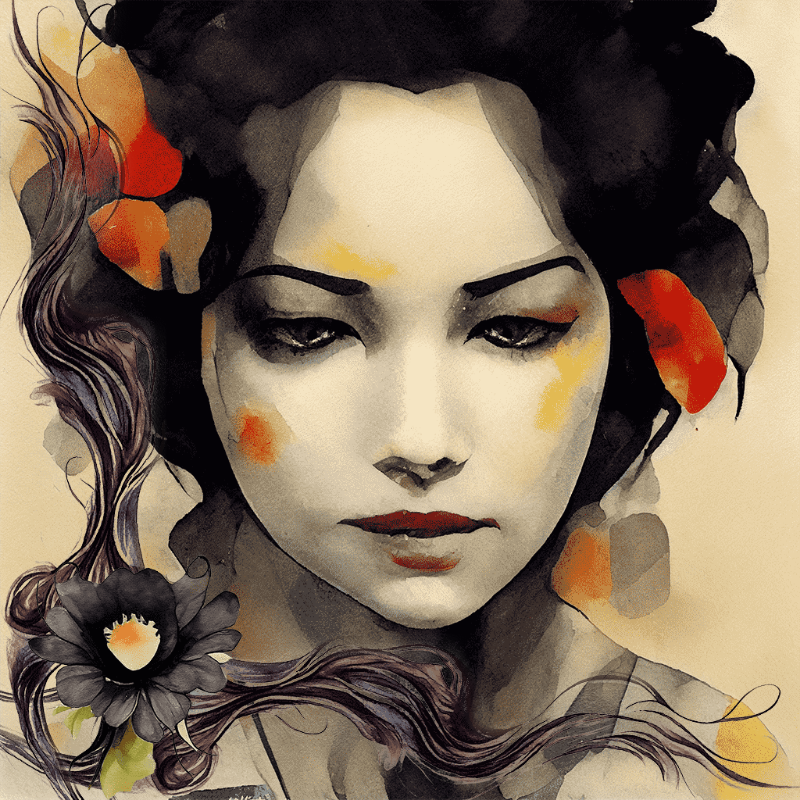 ُShy Geisha #3 static token preview